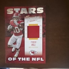 Panini 2020 Prestige Stars of the NFL Tyreek Hill Chiefs Memorabilia Card