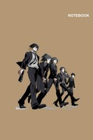 "Psycho-Pass Anime Notizbuch 6X9\" College-Ruled 110 Seiten, Schreibheft"