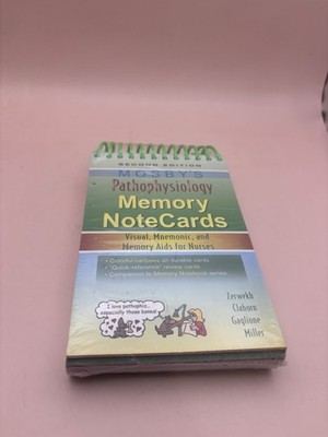 Mosby's Pathophysiology Memory NoteCards :Visual, Mnemonic, & Memory Aids Nurses