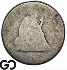 1877-CC Seated Liberty Quarter