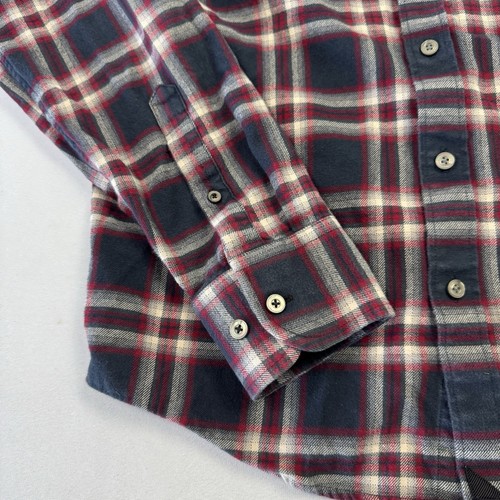 UNTUCKit Men's Flannel Shirt Plaid Cotton Long Sleeve Slim Fit Multicolor Medium - Bild 8 von 11