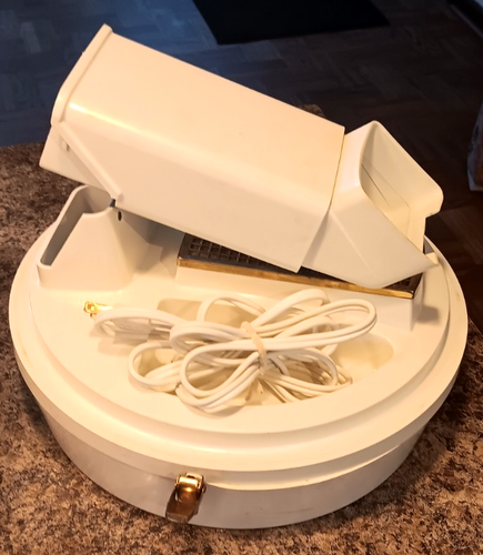 Vintage General Electric Portable Prof. Haartrockner Harthaube Steuerung getestet funktioniert - Bild 3 von 9