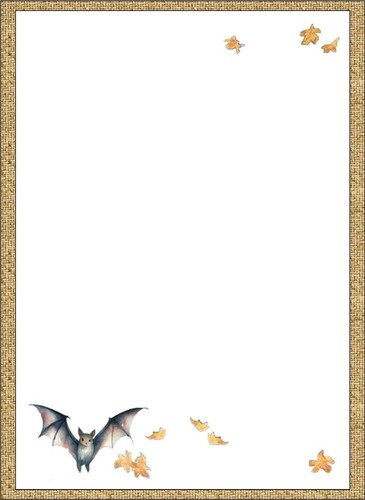 'The Autumn Bat' A5 Writing Paper Sets - or just Halloween Fun! - Picture 7 of 7
