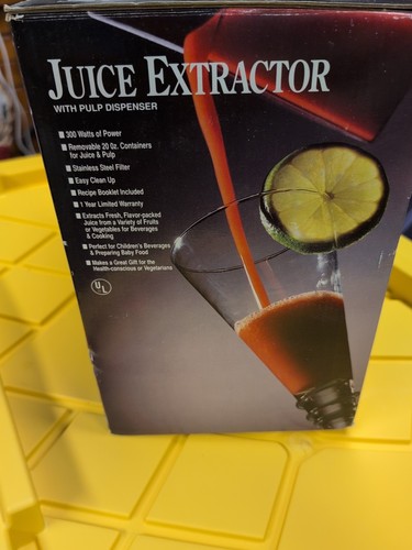 Home Trends Juice Extractor Hometrends HA-3170 Fruit Vegetable Juicers NEW! - Picture 5 of 11