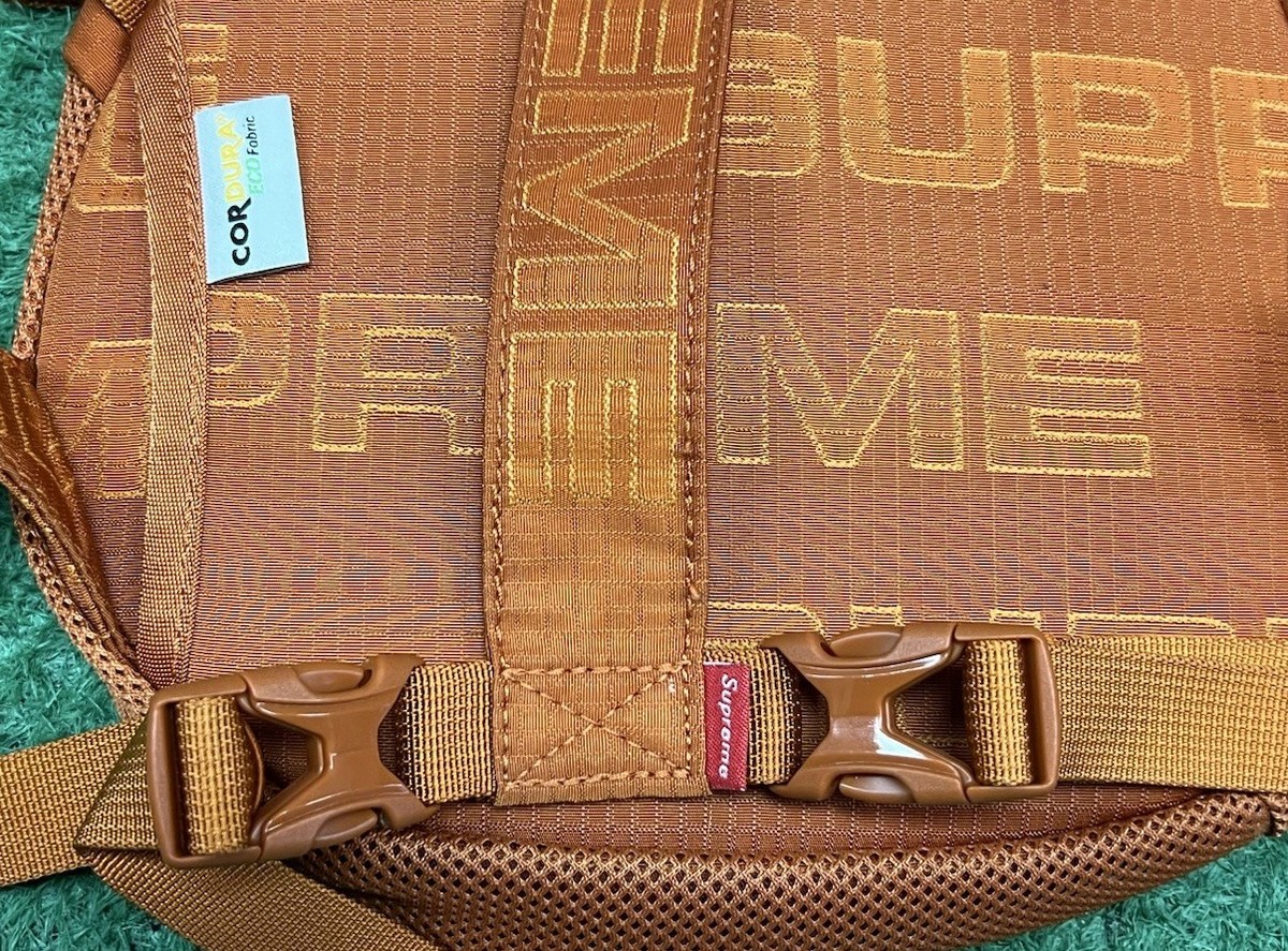 Supreme Sling Bag Orange FW21 Authentic Crossbody Backpack Travel