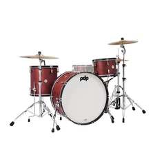 PDP Concept Classic Series 3-pc Maple Shell Pack - Oxblood w/ Ebony Hoops