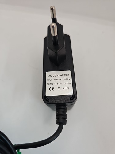 AC/DC ADAPTER ADAPTER NETZTEIL 4,5V DC 1A 3,5mm 1,35mm - Bild 2 von 3