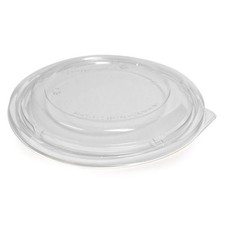 Direct Pack SM32BBL 32 oz Lid for Round Clear Smooth Wall Bowl