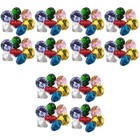 600 stücke Glänzende Acrylkristall Diamant Künstliche Edelstein Schatz
