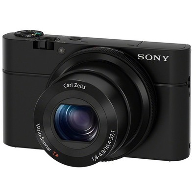 Sony RX100 I Digital Camera 20.2 MP 3.6x Compact Charger SD Card 90% NEW