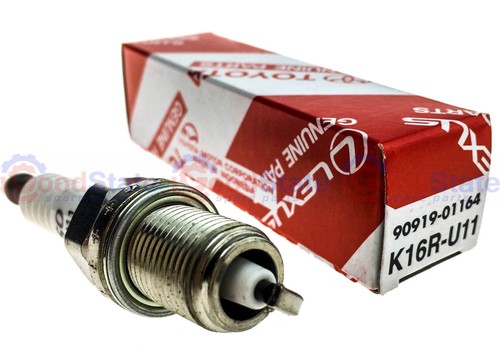 Genuine Celica ZZT230 ST184 Corolla AE100 2.2 1.8 1.5 Spark Plug K16R-U11 x4 - Picture 3 of 3
