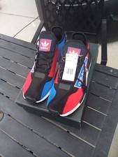 adidas NMD_R1 V2 Logo Patch - Team Power Red ...