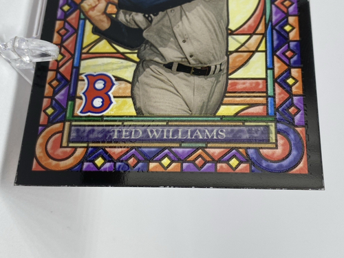 Ted Williams 2013 Topps Archives Gallery of Heroes #GH-TW Insert *SEE EDGES - Picture 6 of 8