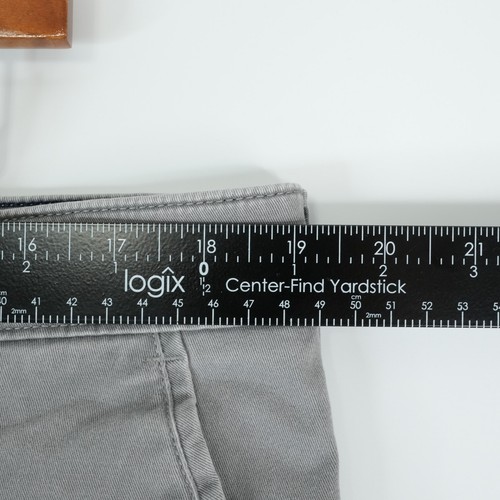 Sonoma Shorts Mens 38x10 Gray Chino Stretch Flexwear Flat Front Cotton - Picture 5 of 7