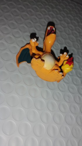 Vintage 1999 Pokemon 2" Charizard Fire Dragon Mini Figur Auldey TOMY - Bild 10 von 10