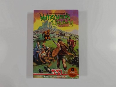 Wizard's Crown for Commodore 64 C64 CIB Excellent Condition!  C128