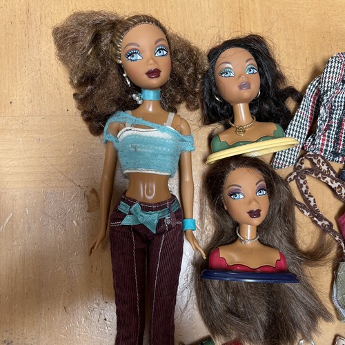 Mattel Vintage Barbie My Scene Madison Doll Swappin’ Styles 2005 & Accessories - Picture 2 of 9