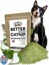 Fiend Catnip  Silvervine for Cats and Kittens Enhanced with Kind Silver Vine