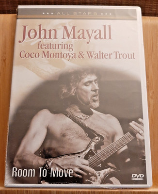 [DVD] John Mayall ft. C. Montoya & W. Trout - Room To Move - RAR - [NEU/SEALED]