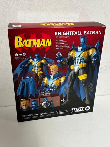 IN STOCK!! UFFICIALE MAFEX Knightfall n.144 Azrael Batman (VENDITORE USA) NUOVO - Foto 2 di 2