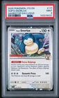 2025 POKEMON JTG EN-JOURNEY TOGETHER GAMESTOP EXCLUSIVE #117 HOP'S SNORLAX PSA 9
