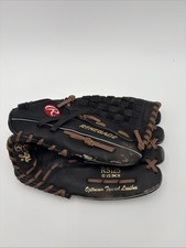 Rawlings Renegade RS125 12.5" Black Leather Glove Right Hand Throw Mitt