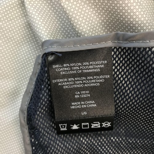 Paradox Jacket Mens Large Blue Hooded Waterproof Rain Shell Outdoor Hiking Coat - Bild 15 von 15