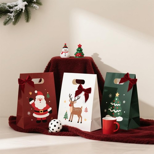 50 PCS Burgundy Velvet Bows for Christmas Tree 2.75" Small Velvet Ribbon Bows... - Picture 5 of 9