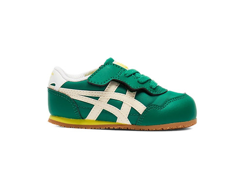 Onitsuka Tiger Serrano Kinder Kleinkind WALD GRÜN/CREME Turnschuhe Schuhe Japan neu - Bild 2 von 10