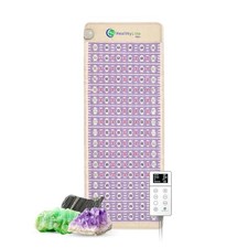 Healthyline Advanced Infrared Heating Pad - Amethyst, Tourmaline, Jade