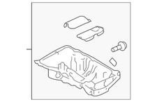 Genuine Ford Oil Pan 6M8Z-6675-AB