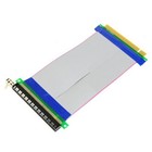 PCI Express PCIE X16 Riser Extender Karte Adapter Verlängerung Stromkabel Neu