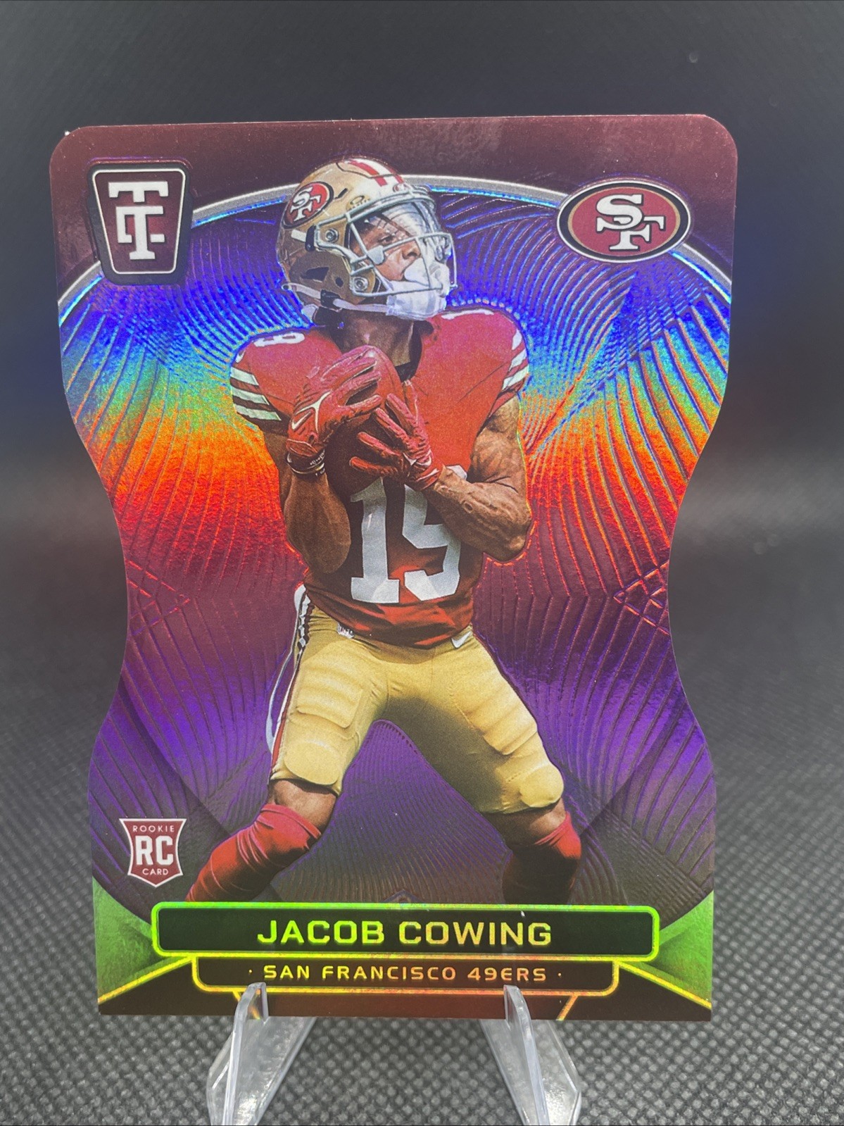 2024 Panini NFL Totally Certified #128 Jacob Cowing RC Die Cut 35/75🔥🔥