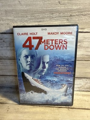New! 47 Meters Down (DVD) Sealed Ships Free Survive World s Greatest Predators