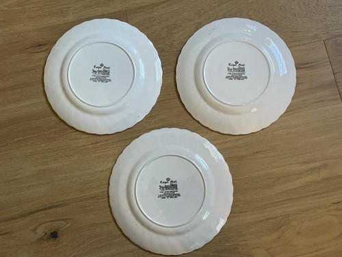 Royal Mail Fine Staffordshire Ironstone 10” Dinner Plate Lot of 3 England - Picture 5 of 5