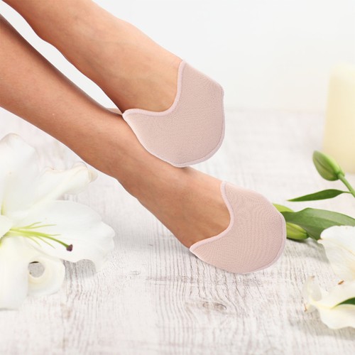 1Pair Toe Cushions for Pointe Shoes Soft Sebs Knitted Design