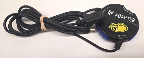 Cable coaxial adaptador interruptor RF MadCatz PlayStation 2 PS2 PS1 - Probado en muy buena condición - Imagen 1 de 3