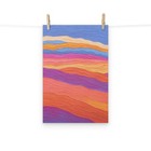 Euntique Modern Abstract Wall Art Poster Print - Modern Artwork for Walls