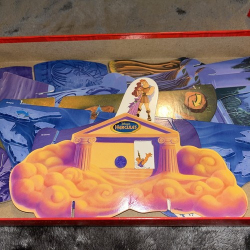 Disney Hercules Save Mt Olympus gioco da tavolo 3D vintage 1997 Mattel  - Foto 5 di 8