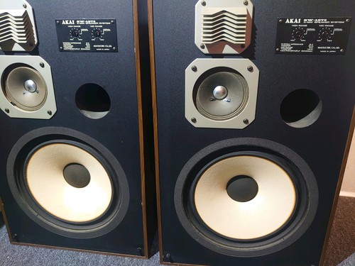 Altavoces de 3 vías AKAI SW-157 II, ultra raros - Imagen 2 de 12