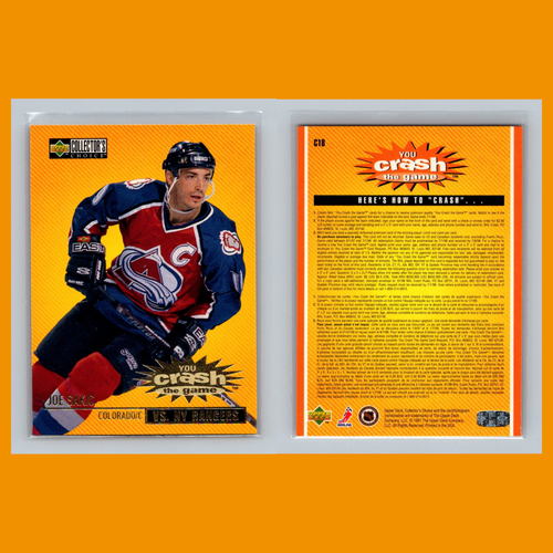 Colorado Avalanche Lot 6 Hockey Cards Collectors Choice Patrick Roy NM Hockey - Picture 8 of 8