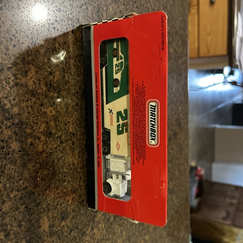 1990 Matchbox Ken Schrader Transporter Autographed!! - Picture 3 of 3