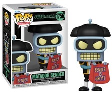 Funko Pop! FUTURAMA - POP TV N° 1756 - Bender (Matador)