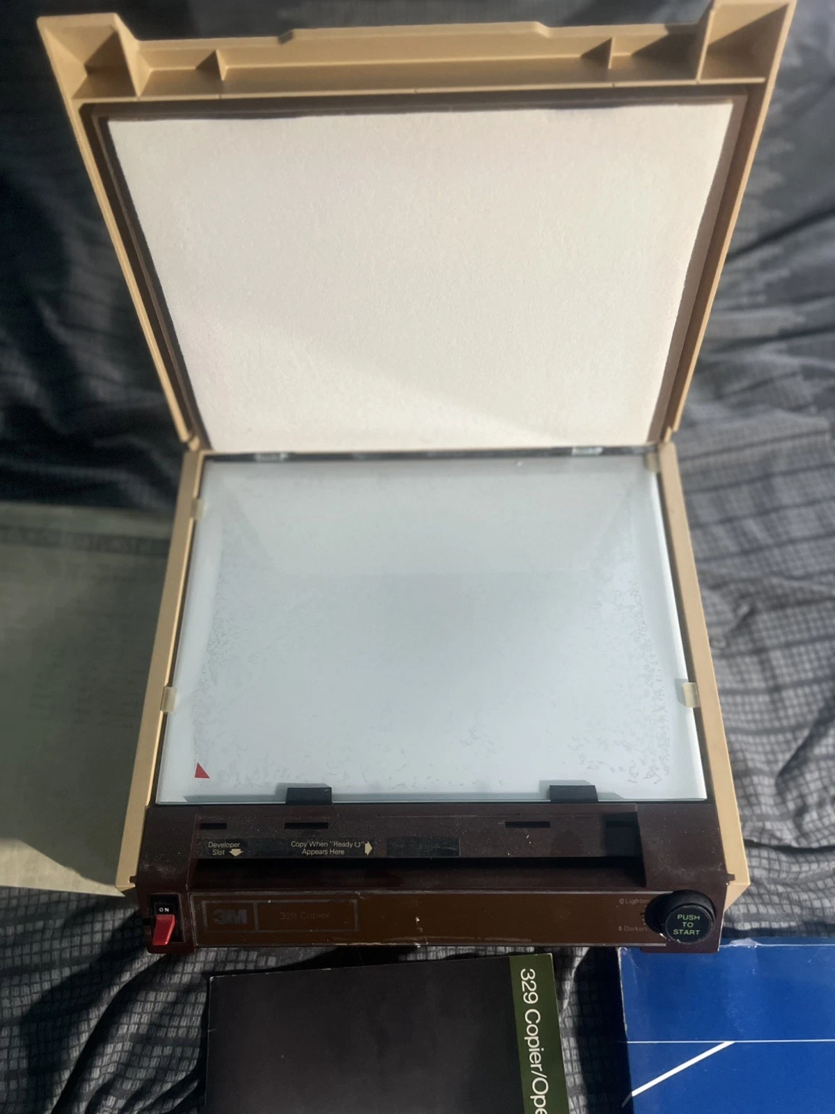 Vintage 3M Model 329 Thermal Copier Tattoo Stencil Machine image 3