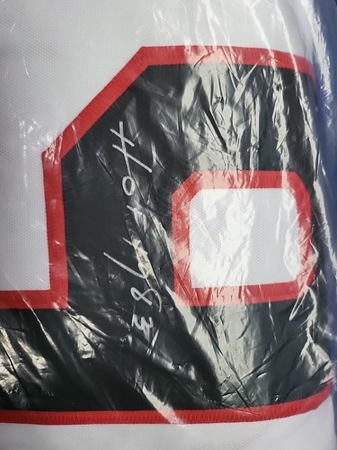 Von Bobby Hull signiertes Chicago Blackhawks Trikot weiß XL (JSA) - Bild 3 von 5