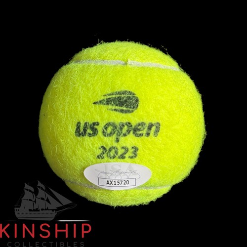 Novak Djokovic signed Wilson 2023 US Open Tennis Ball JSA COA Rare Auto A4122 - Picture 2 of 2