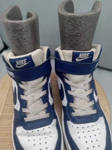 Scarpe da basket Nike da ragazzo Court Borough Mid 2 CD7783-107 blu sneakers taglia 13C - Foto 5 di 16