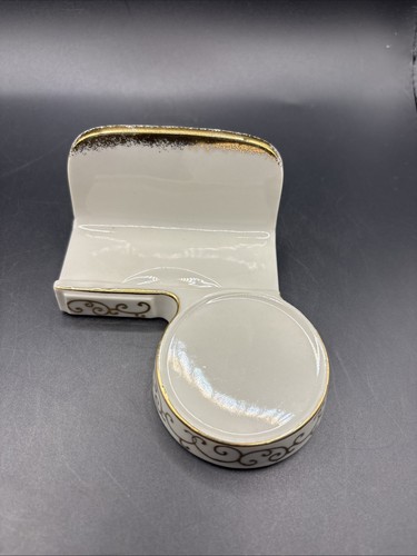 Juego de 2 soportes de exhibición para tazas de té y platillos de cerámica vintage JAPÓN - Imagen 4 de 11