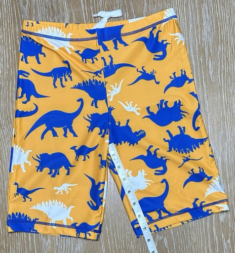 Kids Dinosaur Swim Set Top&Shorts Rash Guard Long Sleeve 3xl Blue and Orange NEW - Picture 11 of 15