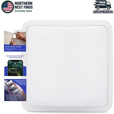 Versatile Wireless Motion Sensor for Home Security   18- Battery, Wyze Hub